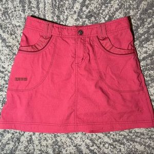 Athleta Womens Pink Skirt With Liner Size 0